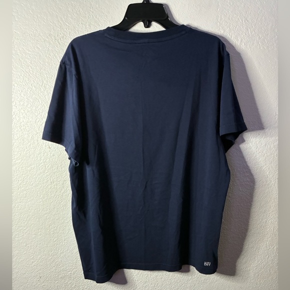 Lacoste Men's Navy Graphic T-Shirt XXL - Picture 5 of 15